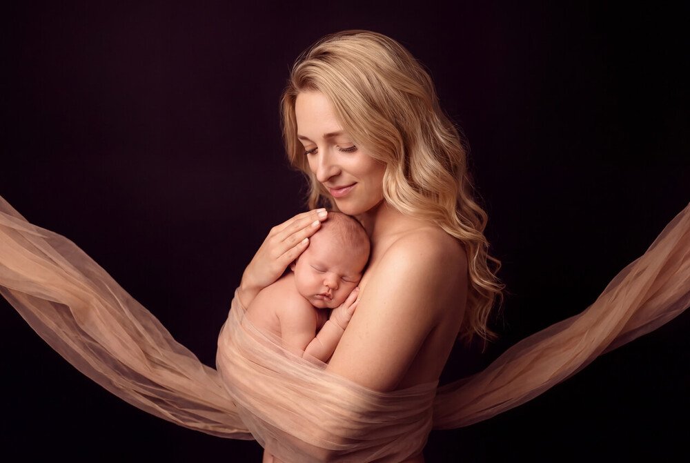 Mama und Baby Shooting in augsburg